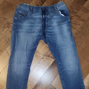 Diesel Krooley Denim Sweat Pants